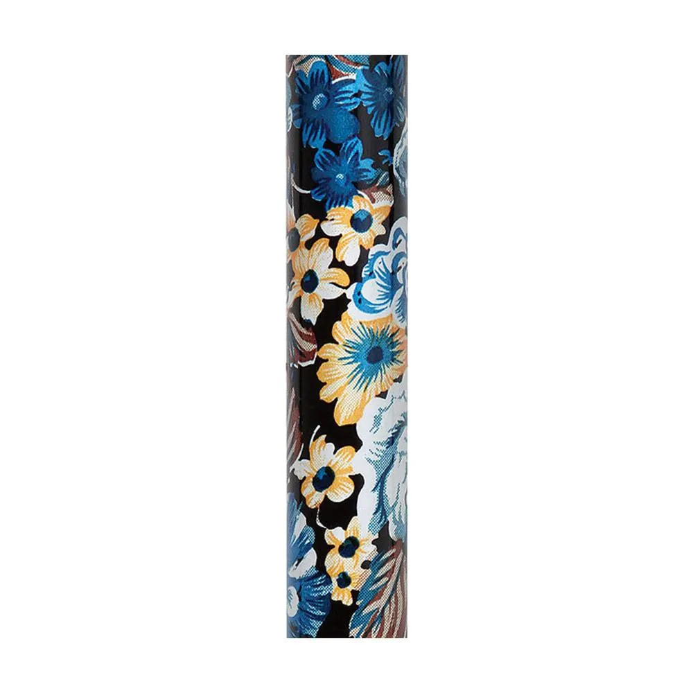 Evening Splendor: Designer Pattern Adjustable Folding Cane
