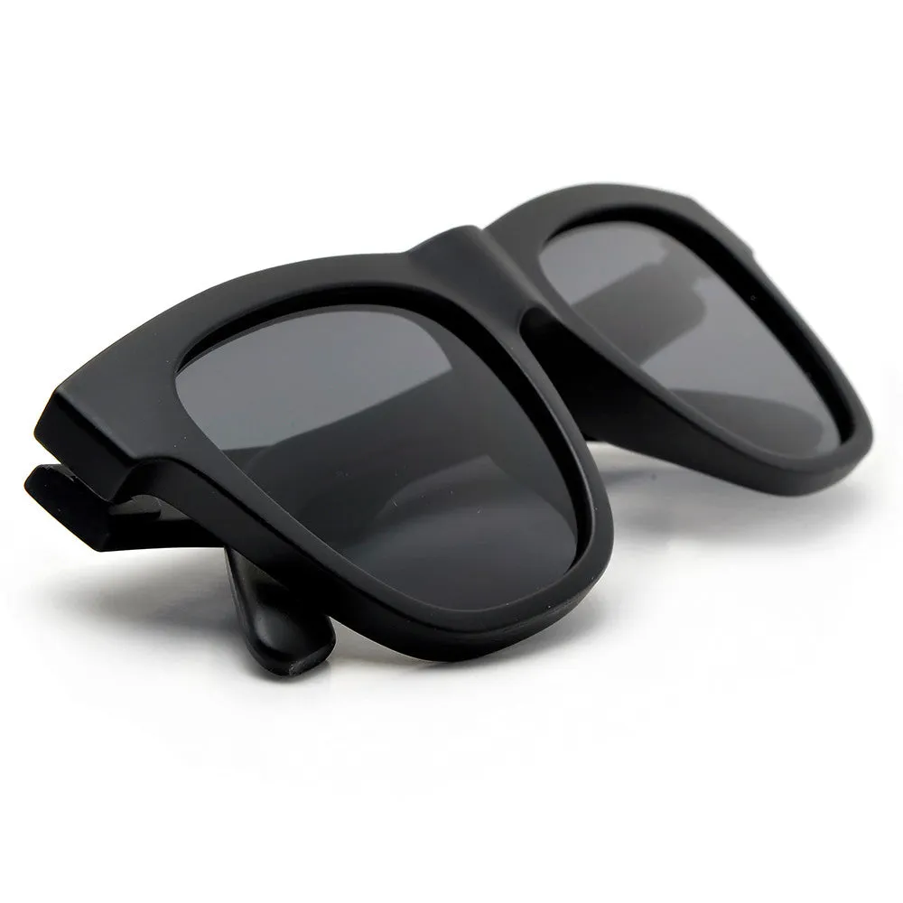 Modern Flat Lens Classic 80's Sunglasses