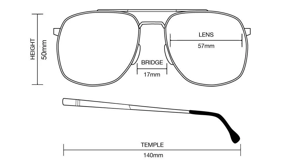Selima Optique Robert - Gold/Green